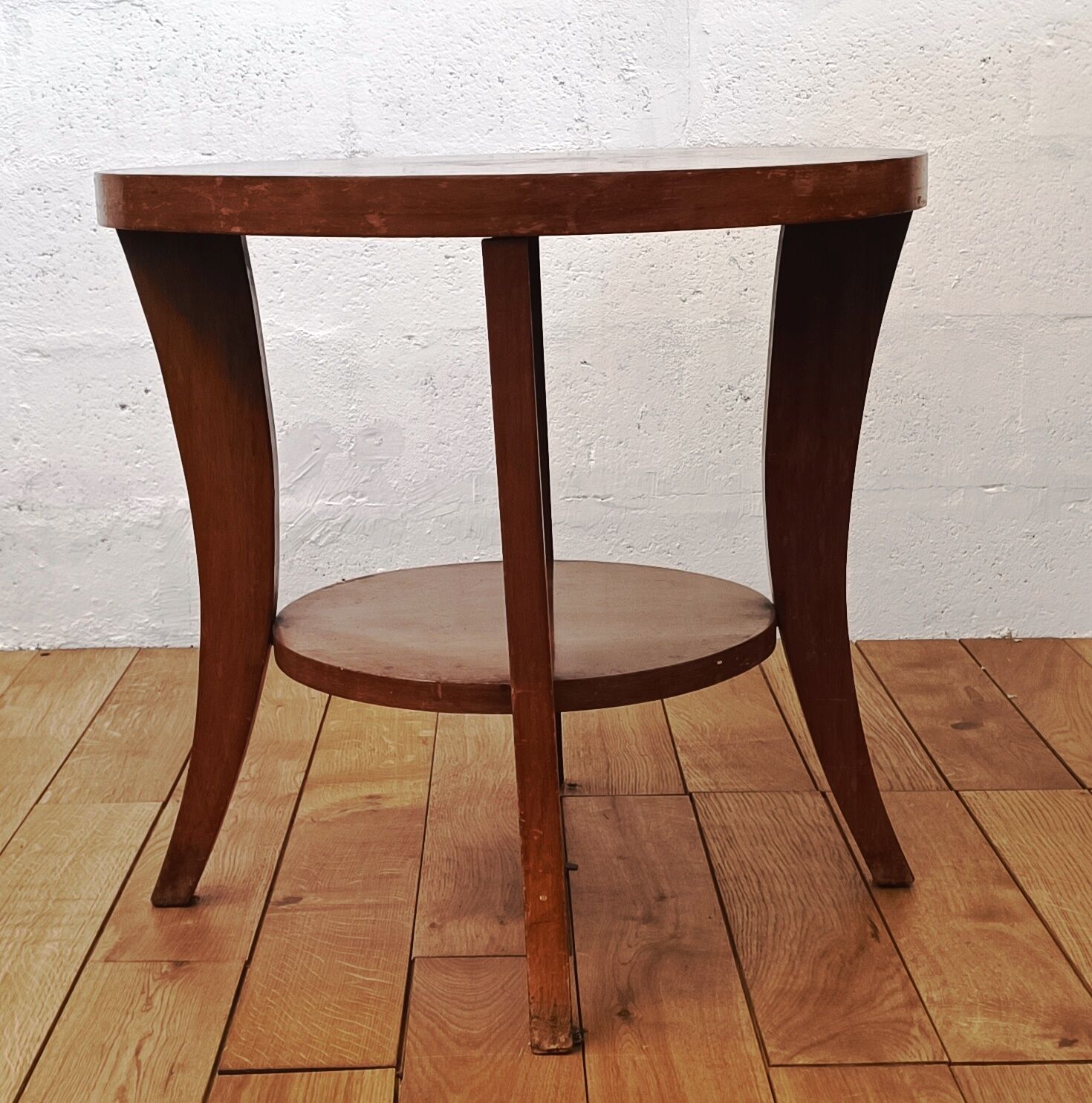 Vintage wooden side table