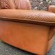 2 retro living room armchairs type club imitation leather design lounge 1960