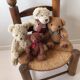 Solid wood straw chair