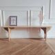 Renovated antique bench, 1930s-1950s
