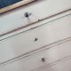 Skated oak dresser