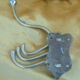 Old patere articulated coat rack 4 in 1