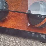 Table basse italienne loupe d'orme