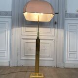 Brass floor lamp