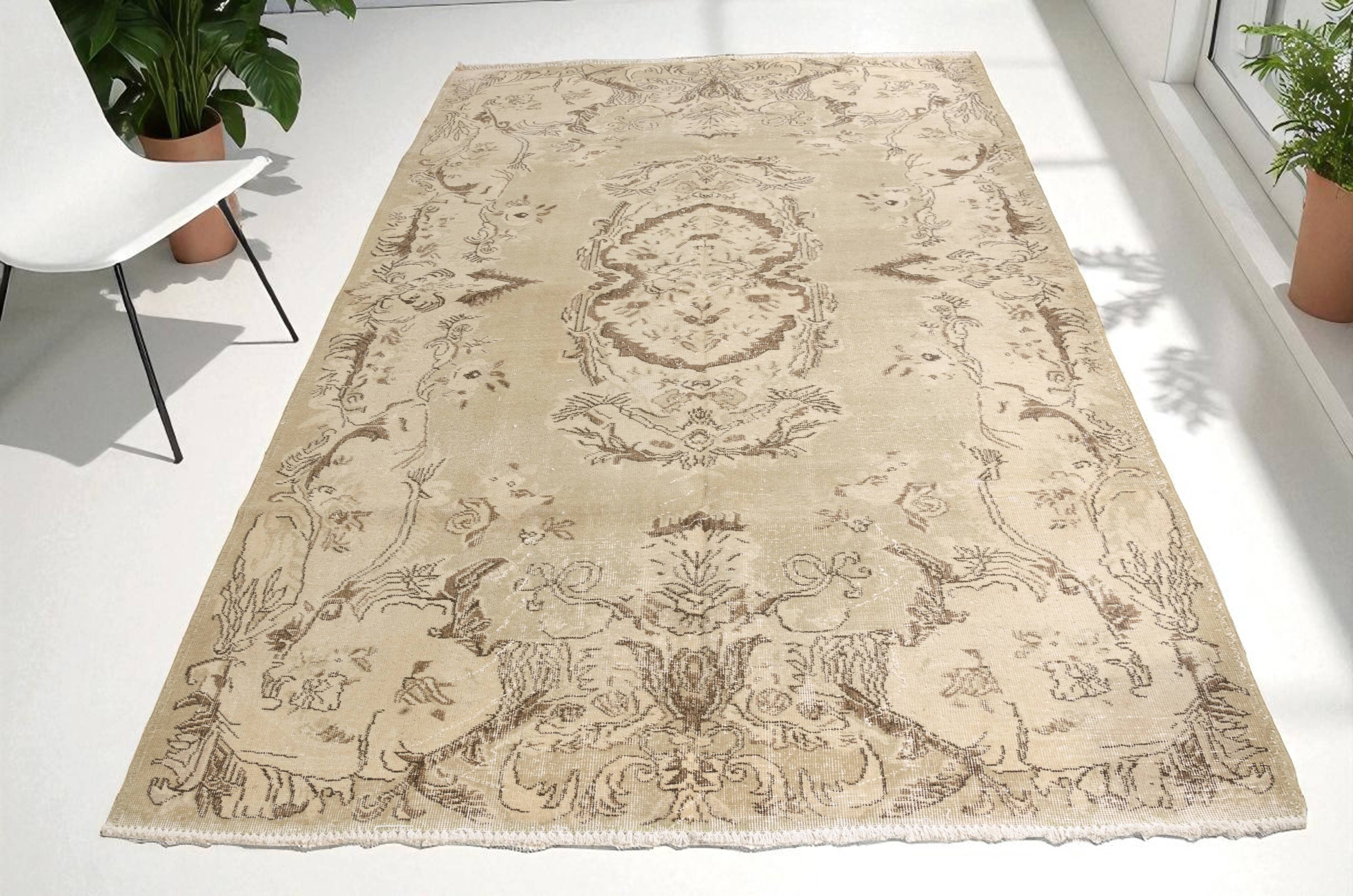 Beige Turkish Vintage Carpet sku825