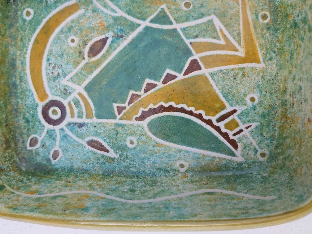 Bernard Lecuyer ceramic dish