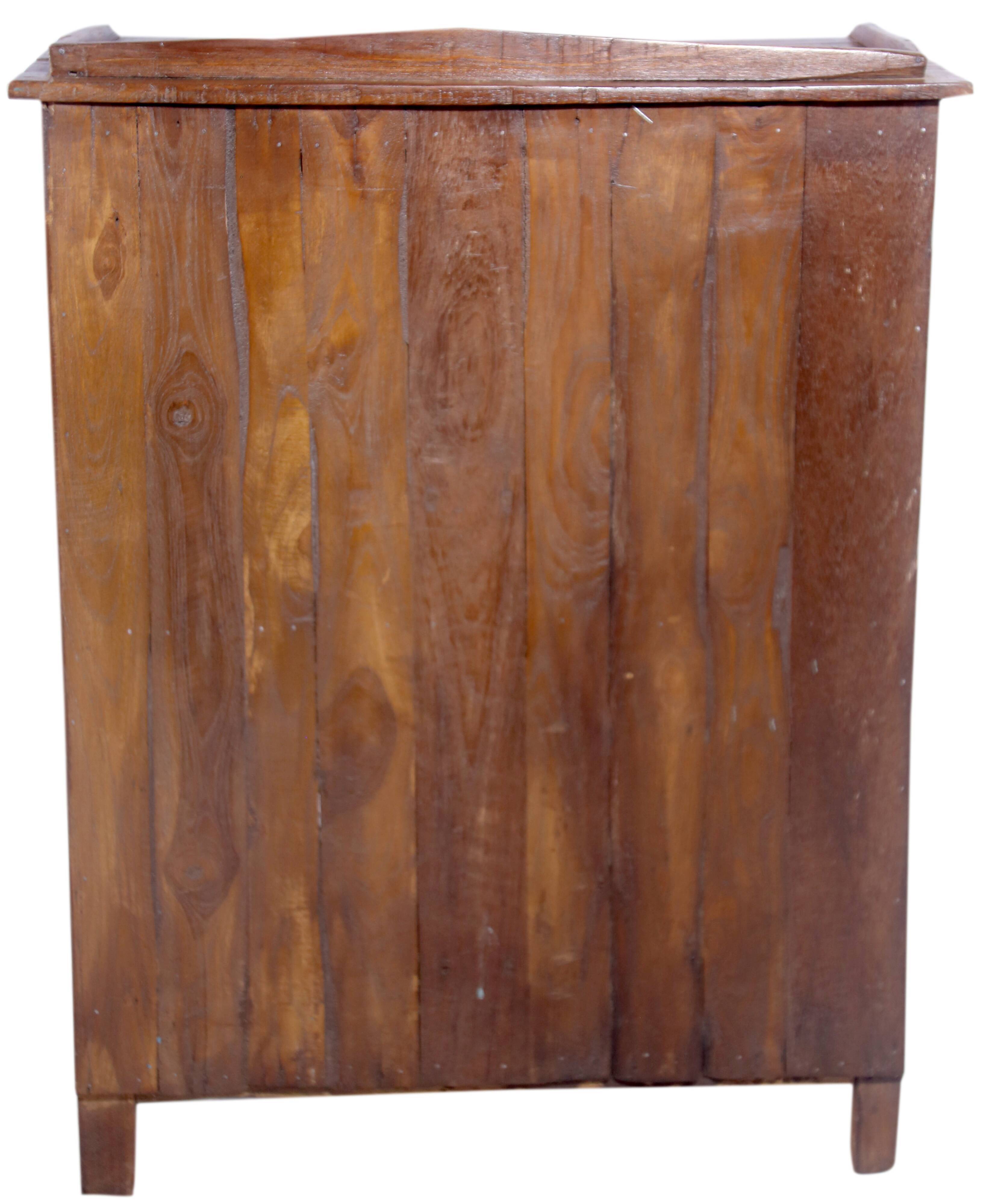 Buffet - old Burmese teak croass