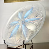 Verlys opalescent /opaline decorative tray (d.32.3cm)