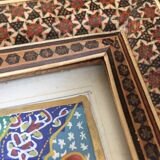 Pair of Persian Khatam paintings