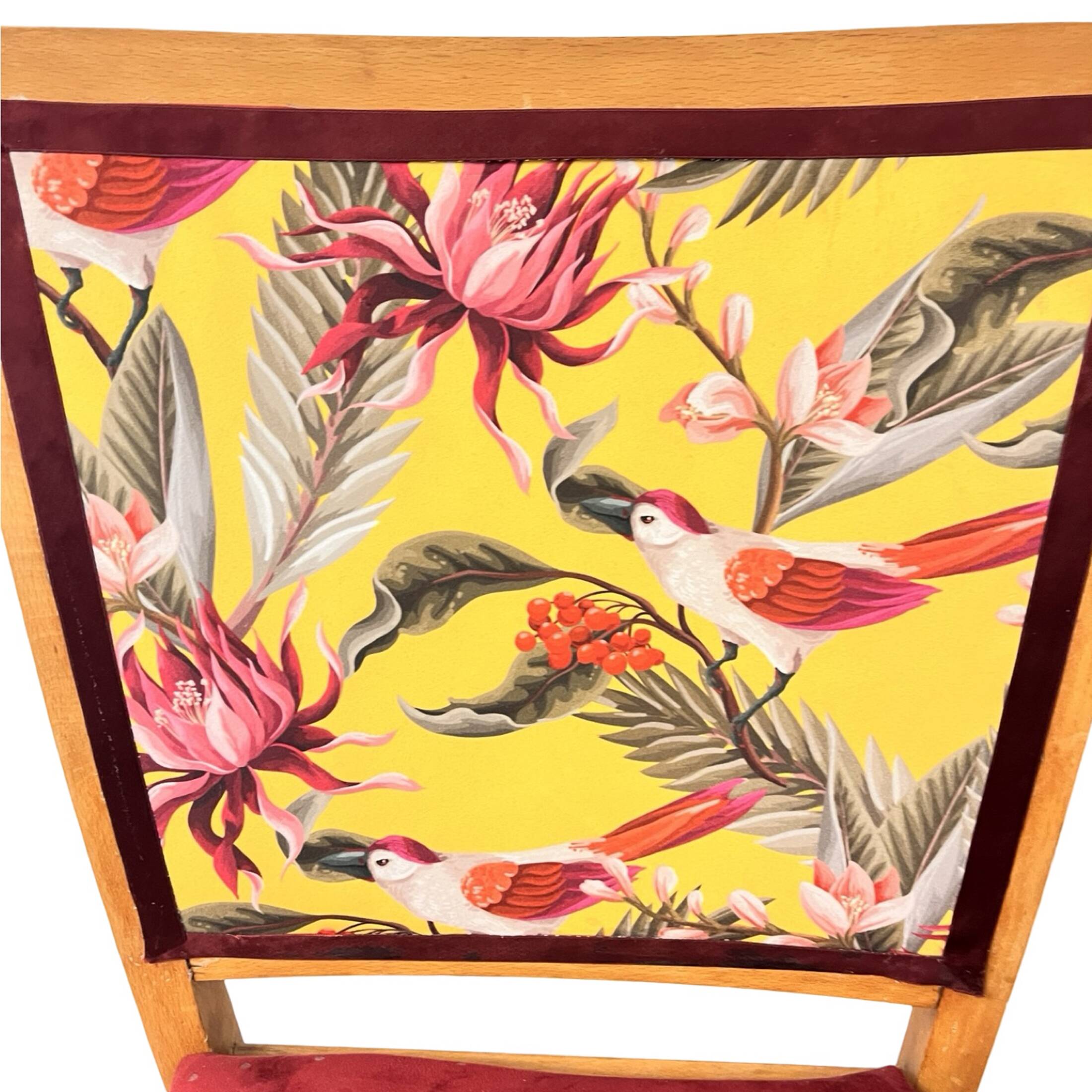 Upholstered chair, after renovation, Poland, 1950s