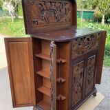 Bar origin Asia fully carved