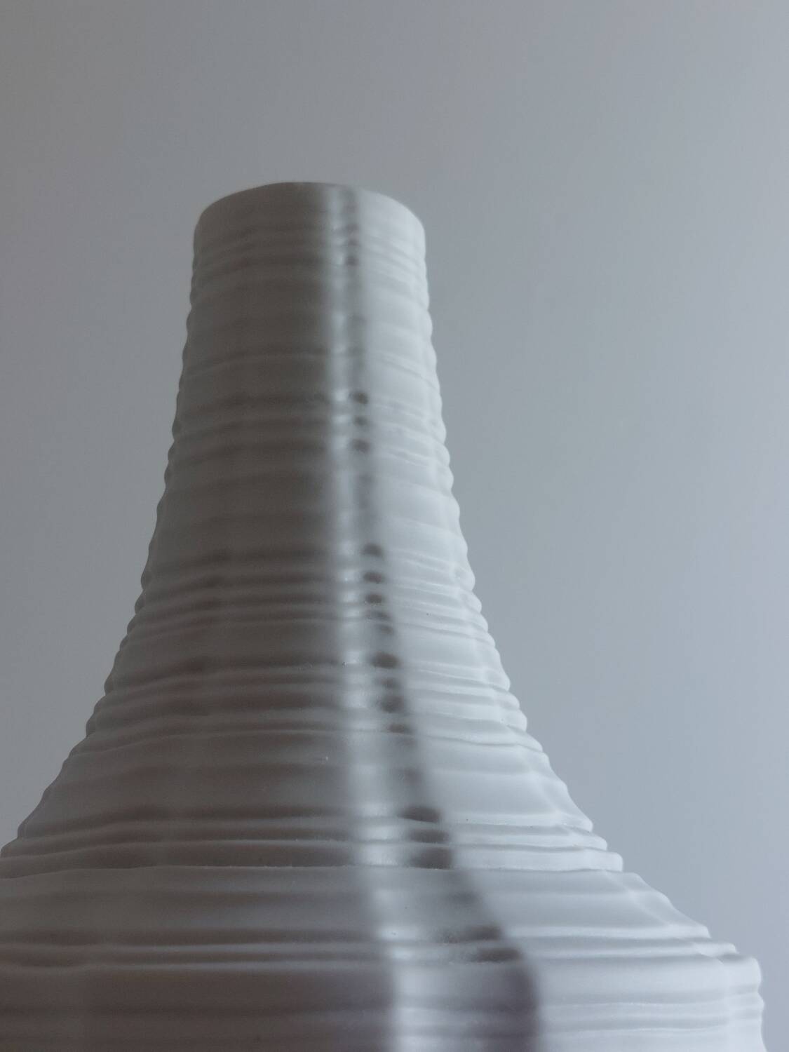 Vintage porcelain biscuit vase by Heinrich, Germany.