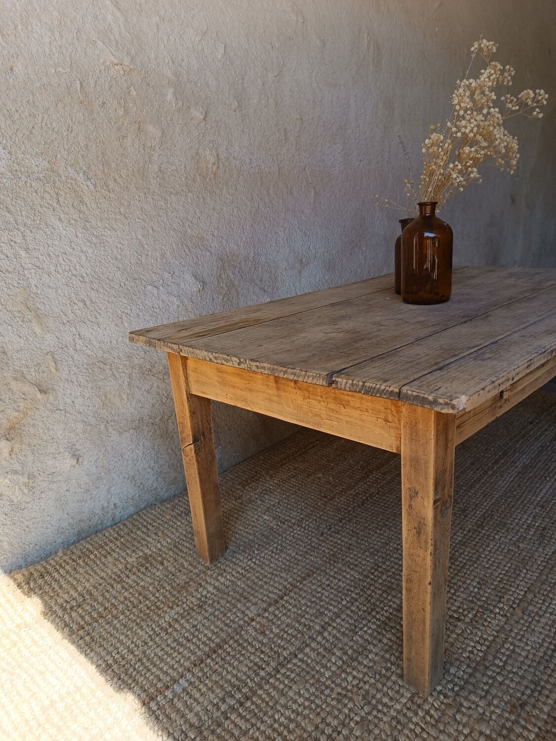 Table basse de ferme