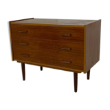 Commode scandinave en teck 1950s