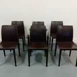 Lola leather chair/armchair designed by Poltrona Frau