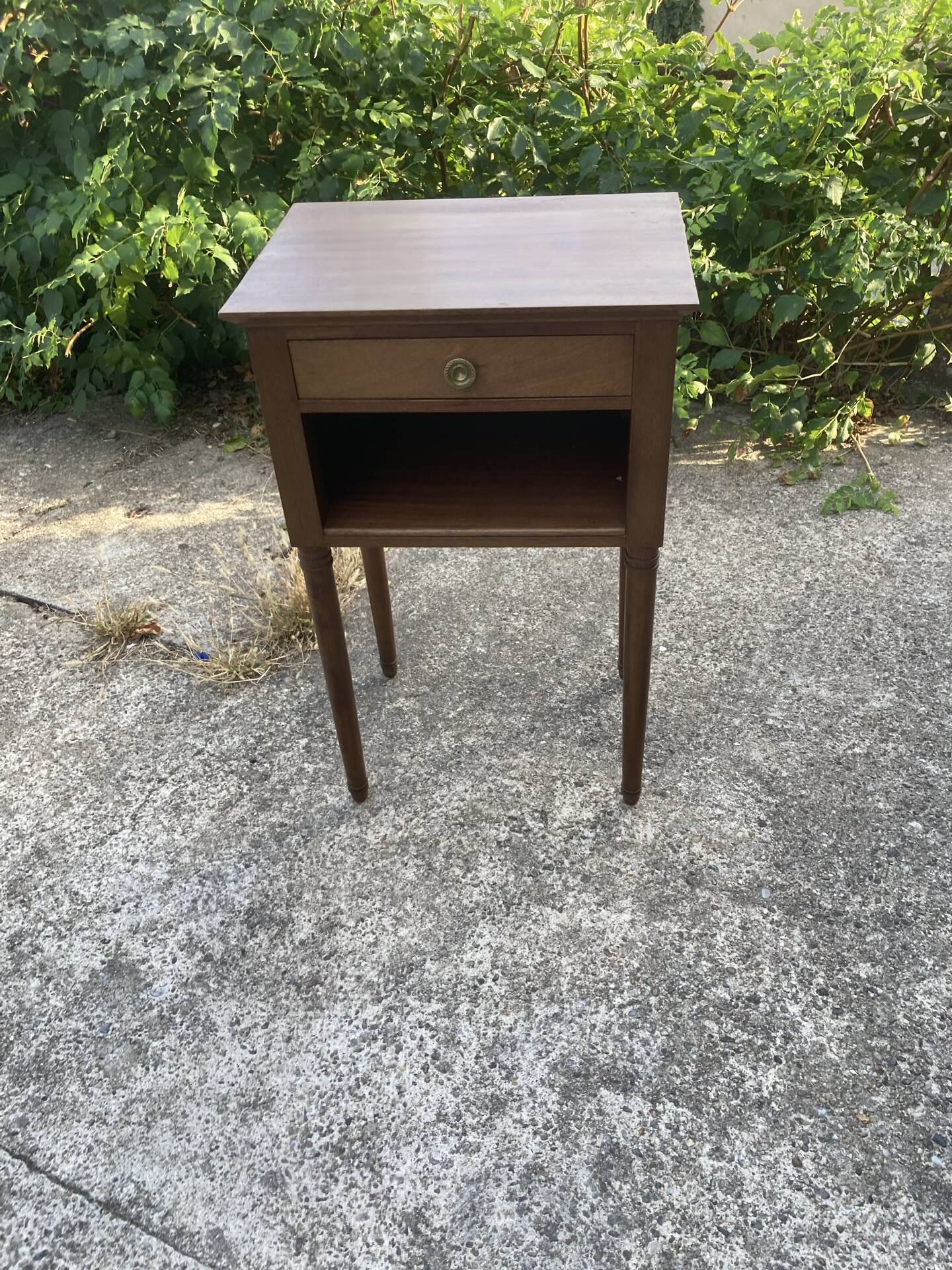 Directoire bedside table