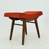 1980s Oak Stool, Czechoslovakia