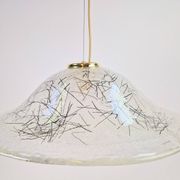Vintage Murano Glass Pendant Lights from Kaiser-Leuchten, 1960s, Set of 2