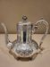 Antique silver-plated coffee pot – 19th century