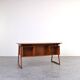 Mid-Century Danish Teak Executive Desk by Svend Åge Madsen for H.P. Hansen,