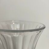 Medici carved crystal vase