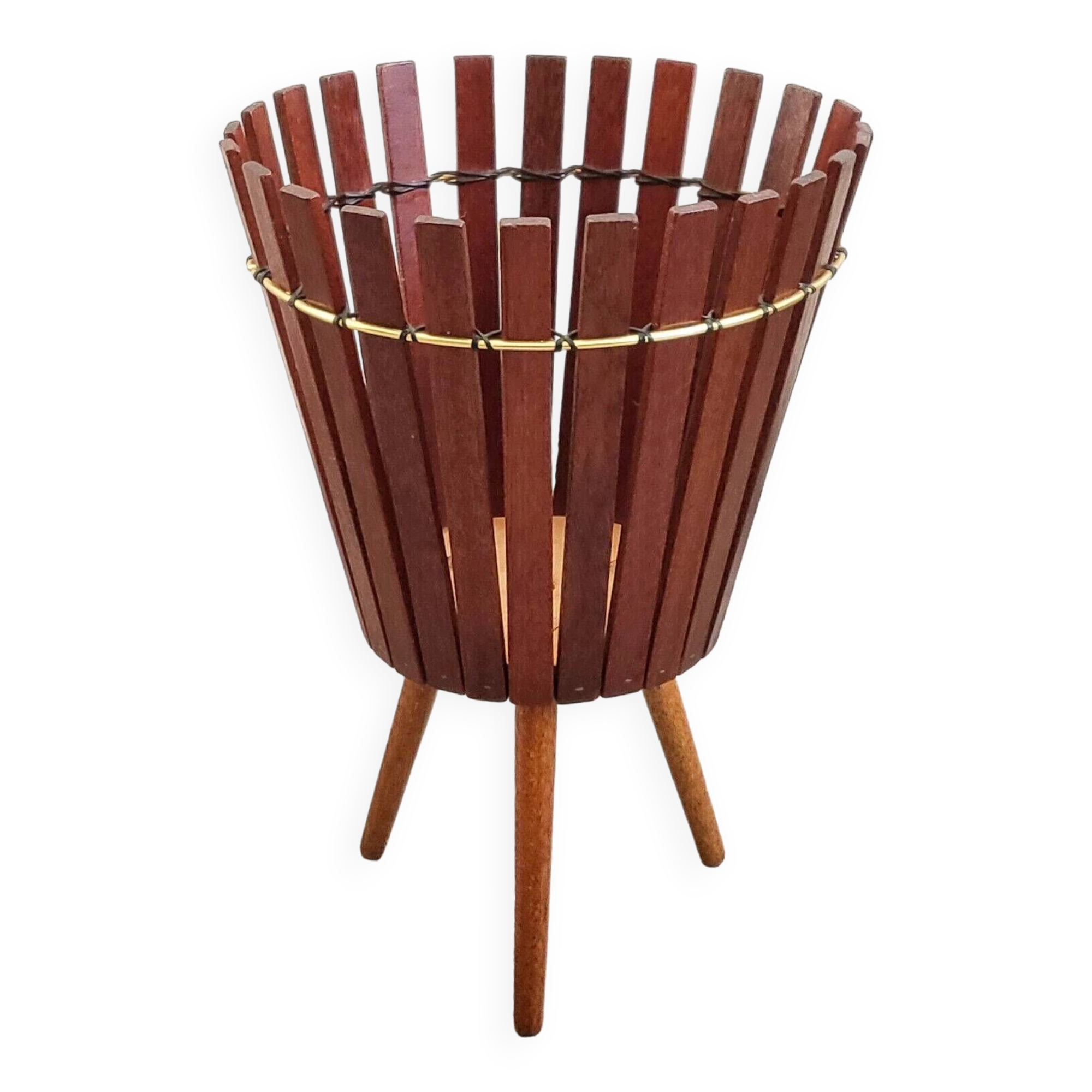 Porte-plantes vintage scandinave 1960