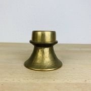 Bougeoir laiton doré style scandinave, vintage