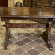 Table Renaissance Italienne En Noyer Du 16° Siècle -Florence