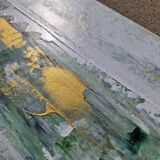 Abstract painting table