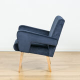 Set of 2 velvet armchairs from jitona, 60's