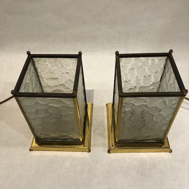 Pair of art deco lamps from the 30's