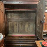 Louis XIV walnut cabinet