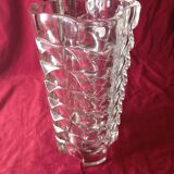 Vintage art deco glass vase