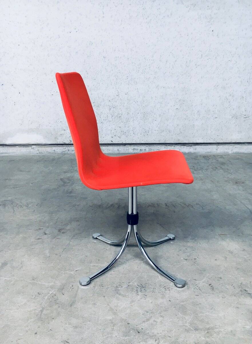 Mid-Century Dutch Steel Dining Chairs from Brabantia, 1970s, Set of 3