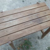 Table basse pieds compas