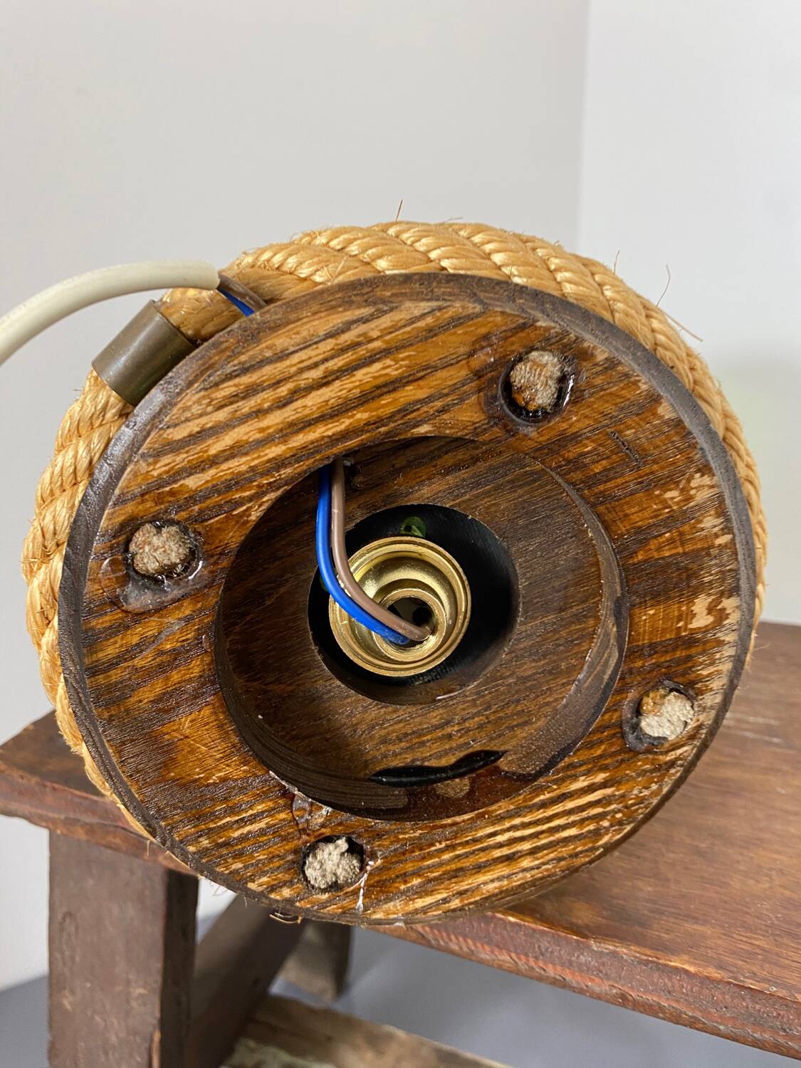 Lampe marine boule flotteur