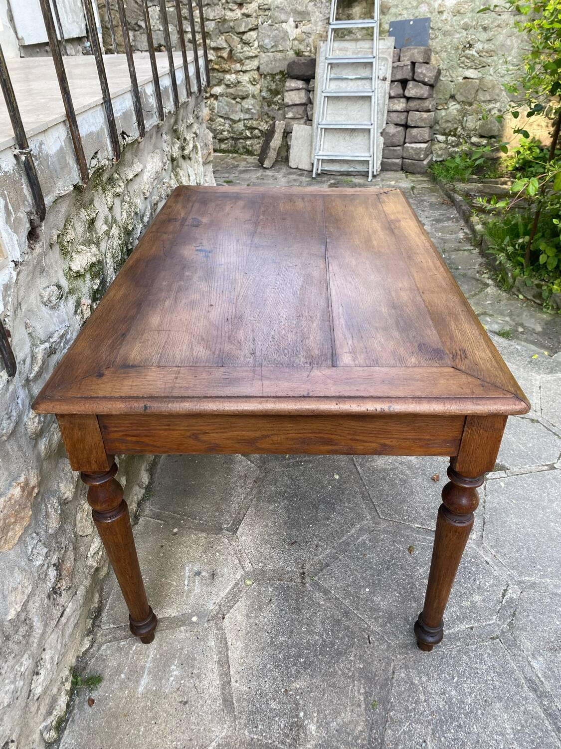 19th century oak desk