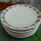 Cheese or dessert plates, Digoin and Sarreguemines 9205