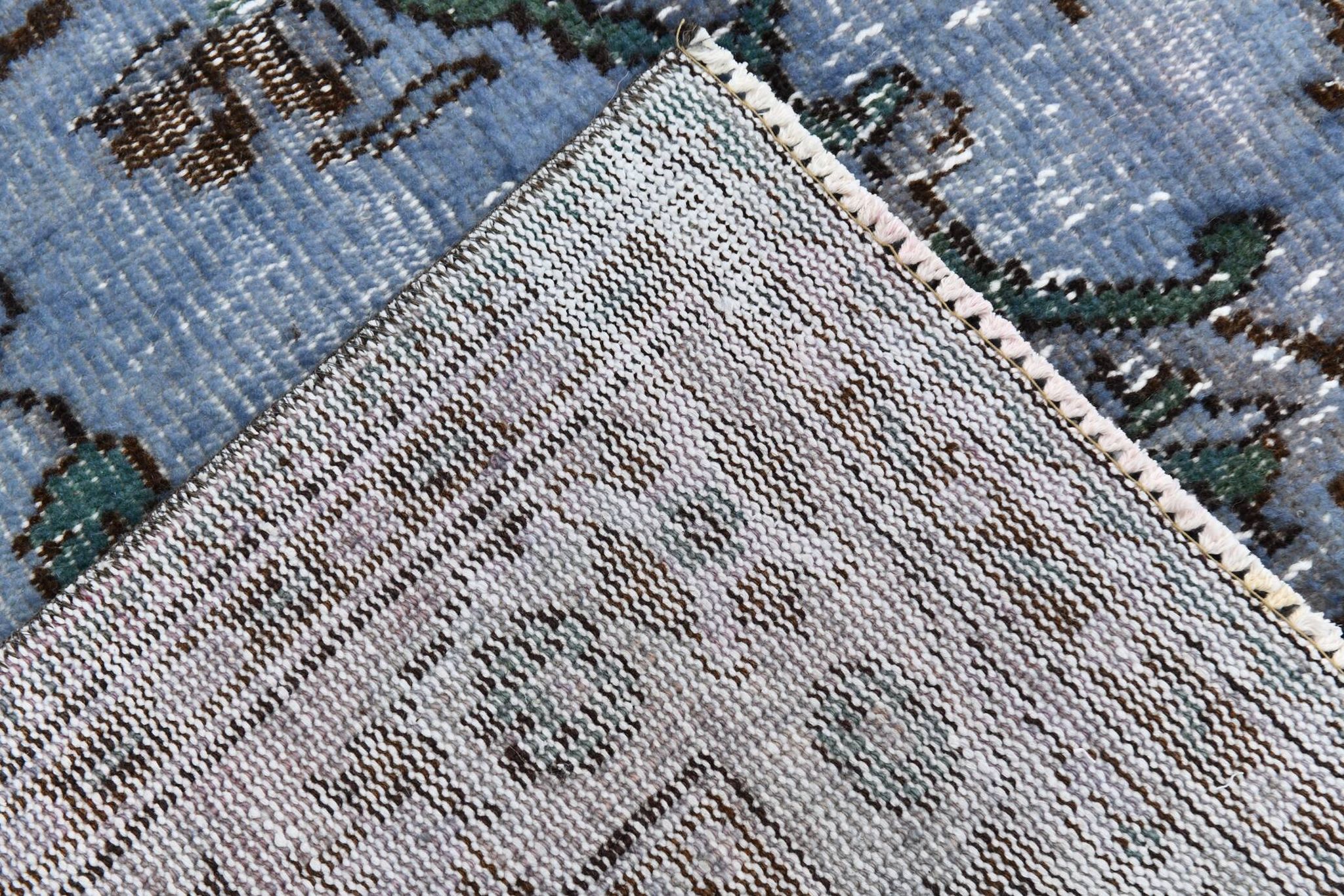 Tapis persan oriental bleu 5x8 153x253 cm SK 23247