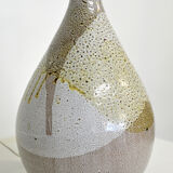 Large ceramic lamp, French work, 60s