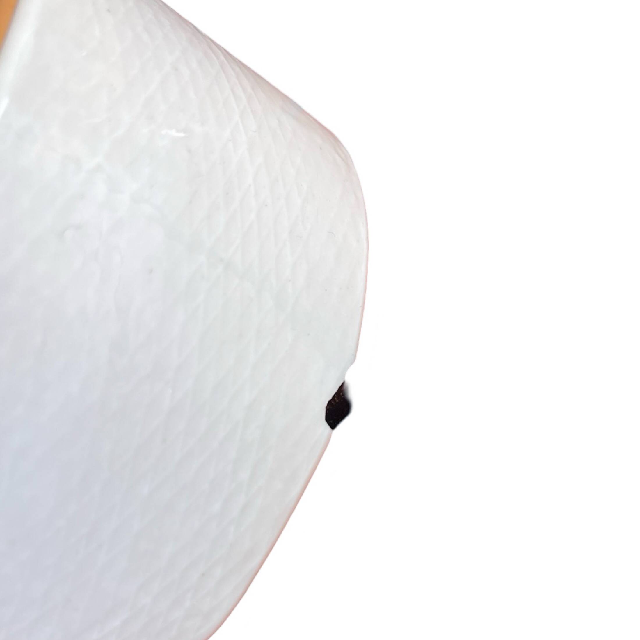 Industrial spherical wall lamp, white, OWS100, Poland, 1960s PRL