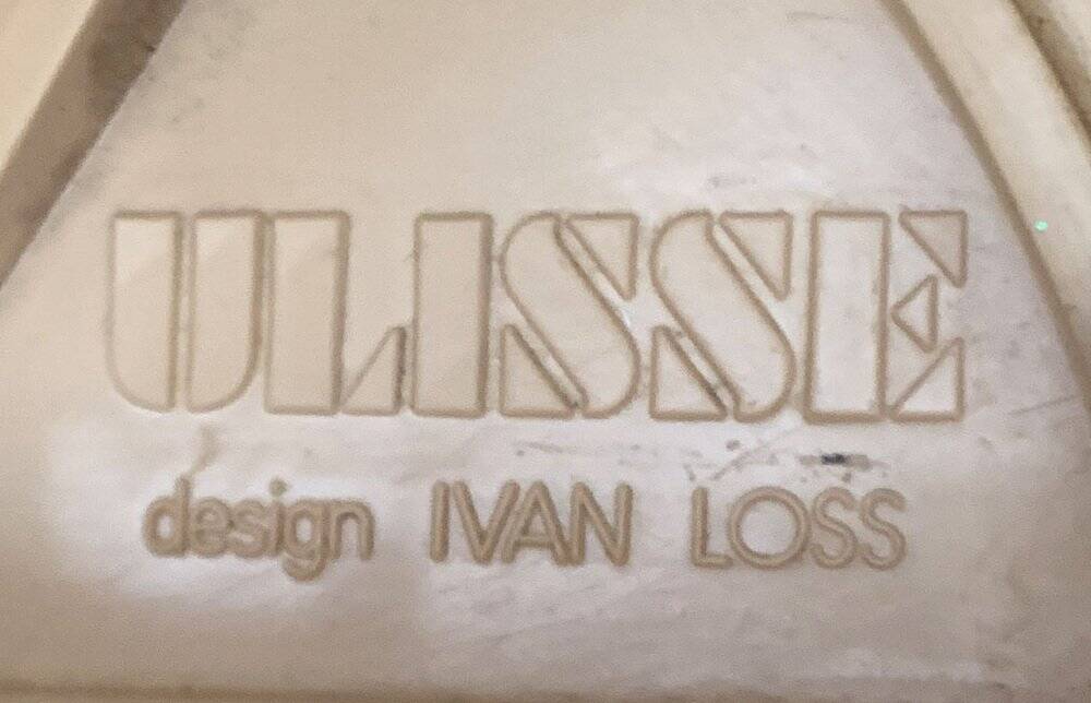 Postmodern Italian folding stool Ulisse by Ivan Loss for Sandrigarden, 1980s.