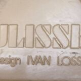 Postmodern Italian folding stool Ulisse by Ivan Loss for Sandrigarden, 1980s.