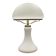 Large classic swirling Murano glass mushroom table lamp, Italy, 1970s