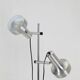 Danish modern design double spot floor lamp / reading lamp / aluminum / 1970s-1980s