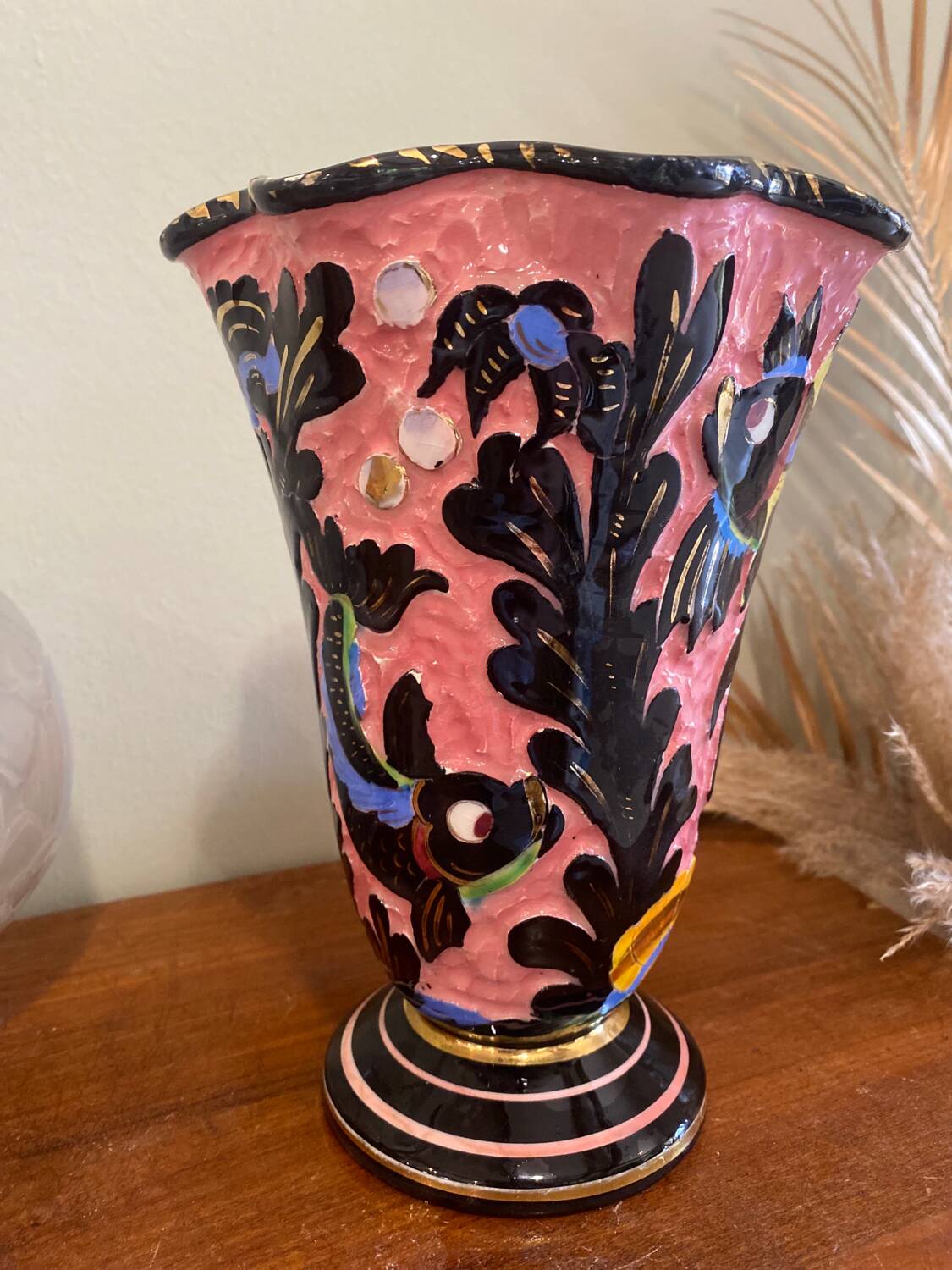 Vase signed Cerdazur Monaco, 70s-80s