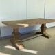 Old wooden monastery table - Spirito 220 by 100 cm