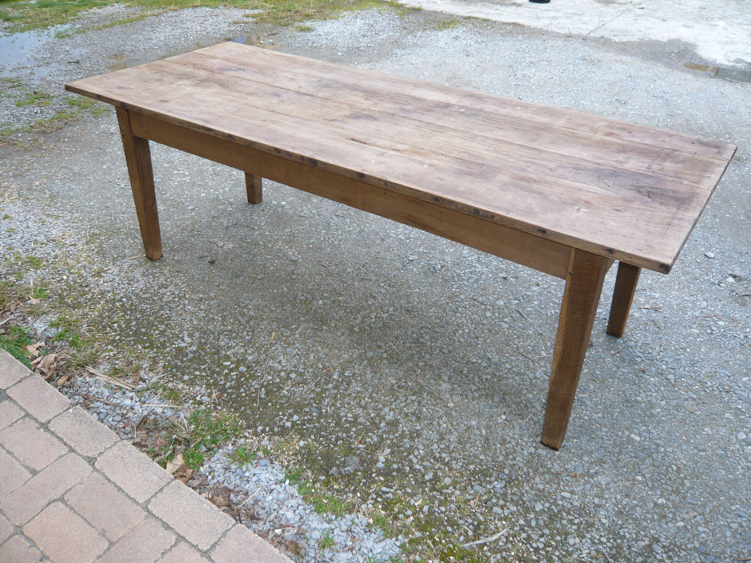 Old farm table