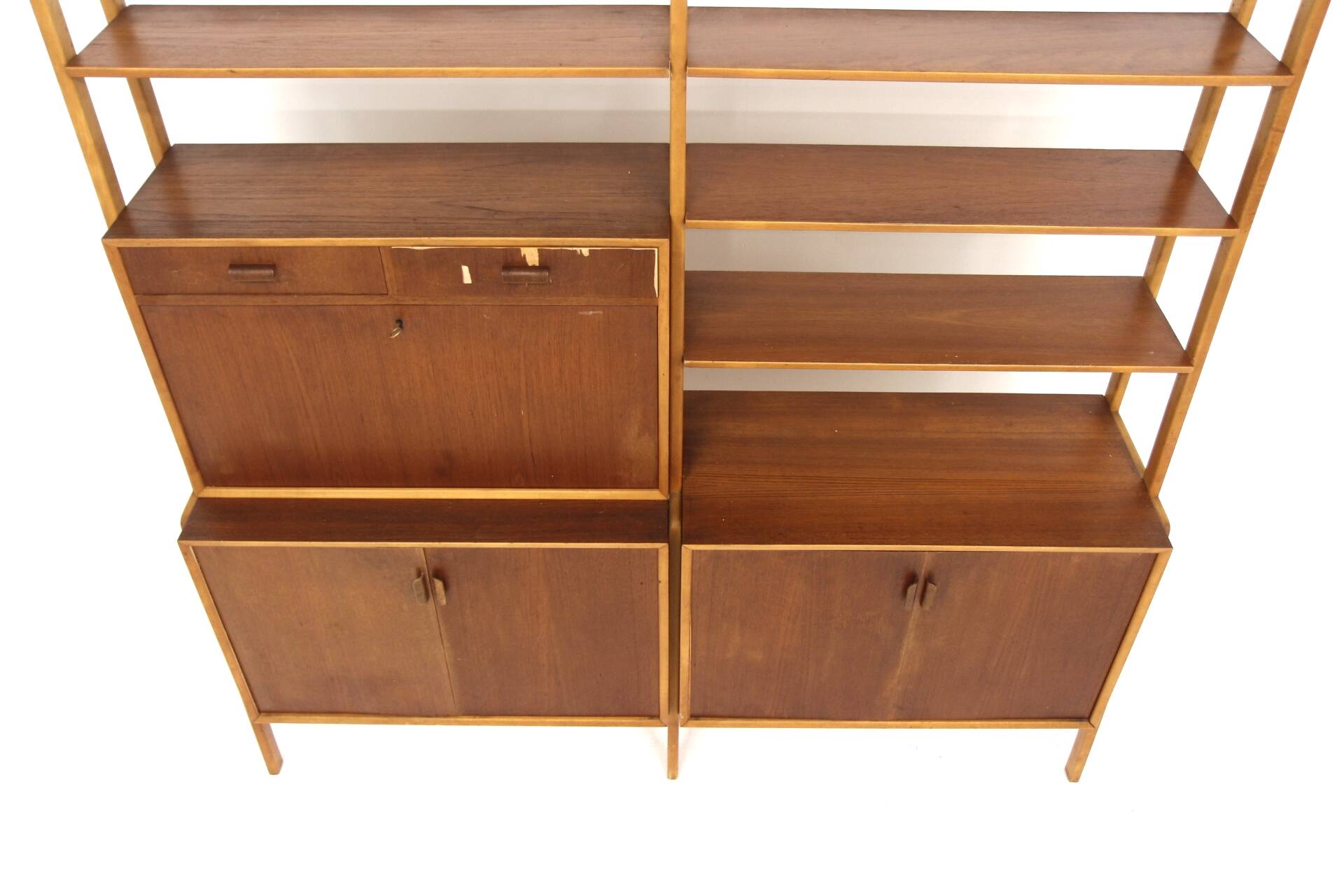 Scandinavian teak secretary, Bräntorps, Sweden, 1960