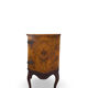 Buffet en noyer burr italien, années 1930.